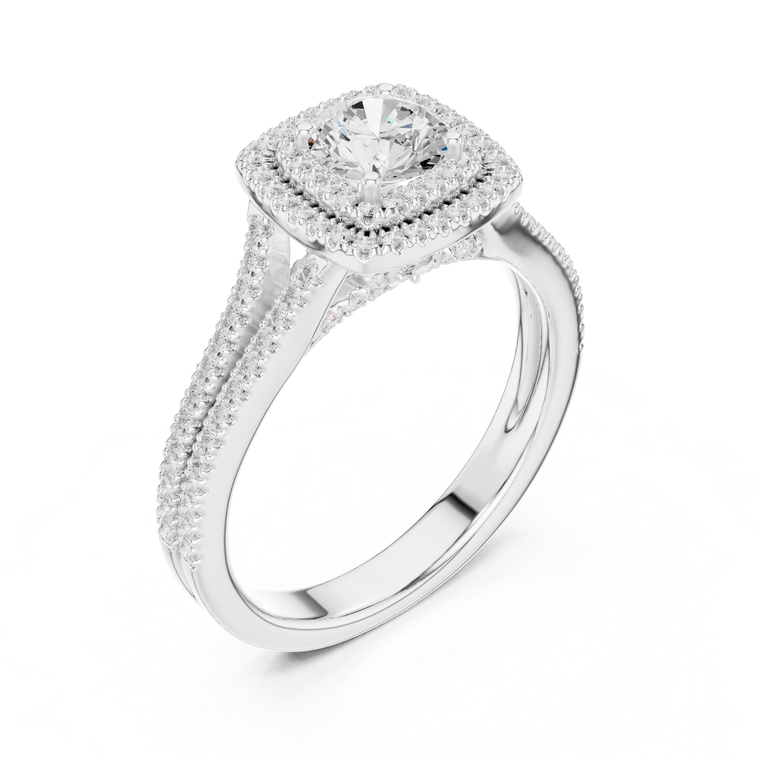 The Arctic Splendor Ring 0.65ct White Gold