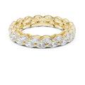 Marquise Eternity Band Yellow Gold